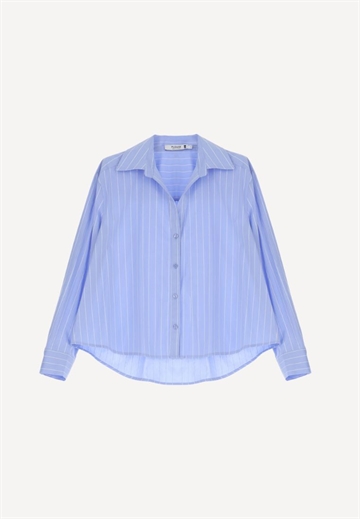 Please - C08G skjorte - Blue/Stripe